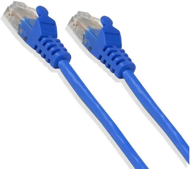 Alt view image 3 of 3 - Blue 15-foot premium Cat5e Patch LAN Ethernet Network Cable (10 Pack)