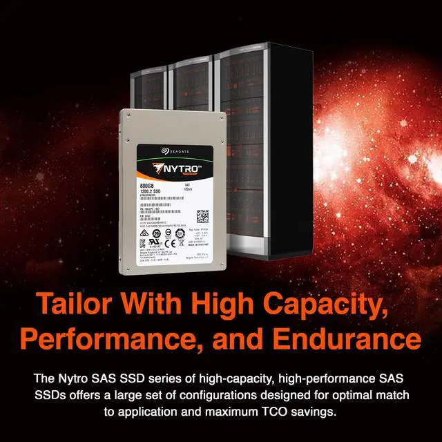 Alt view image 3 of 6 - HP ST800FM0233 2.5" 800GB SAS 12Gb/s eMLC Solid State Disk - Enterprise