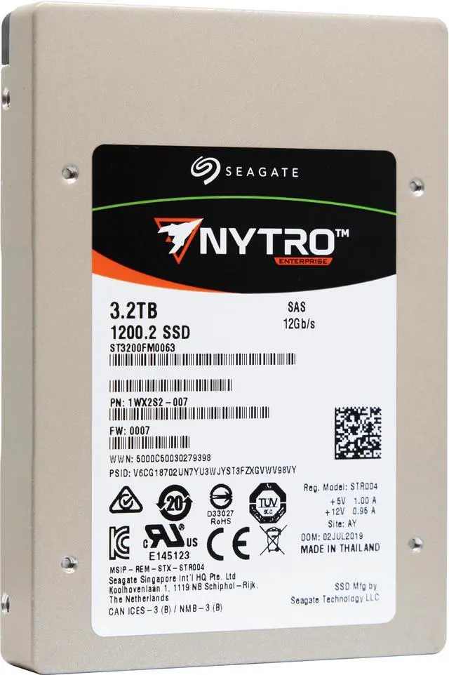 Main image of Seagate 1200.2 ST3200FM0063 2.5" 3.2TB SAS 12Gb/s eMLC Solid State Disk