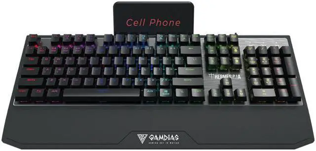 Main image of GAMDIAS HERMES P1A RGB Mechanical Gaming Keyboard