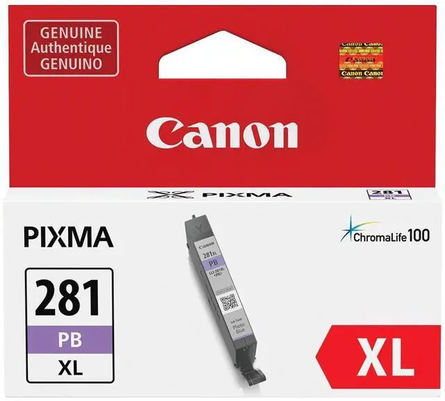 Main image of Canon CLI-281XL Original Ink Cartridge - Blue - Inkjet - 1 Each