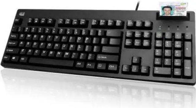 Alt view image 2 of 20 - Taa Smart Card Reader Keyboard