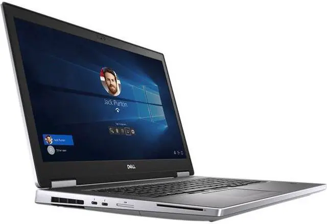 Alt view image 2 of 2 - DELL Precision 7740 Mobile Workstation Intel Core i7-9850H 32GB Memory 1 TB PCIe SSD NVIDIA Quadro RTX 4000 17.3" Non-Touch Screen Windows 10 Pro 64-bit SBR62