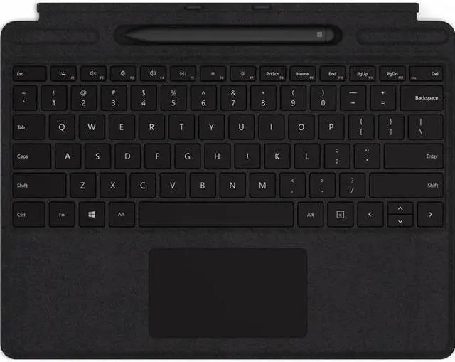 Alt view image 4 of 5 - New Microsoft Surface Pro X Signature Keyboard with Slim Pen
