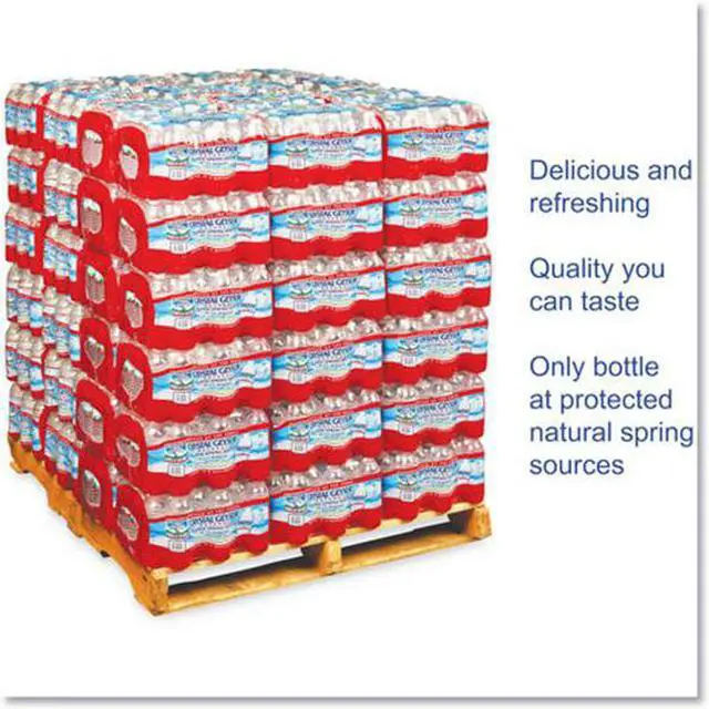 Alt view image 3 of 9 - Alpine Spring Water, 16.9 oz Bottle, 24/Case, 78 Cases/Pallet CGW24514