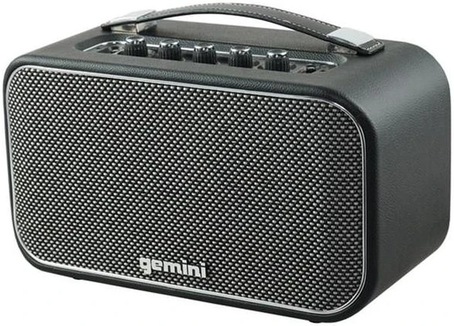 Alt view image 2 of 16 - Gemini GTR-300 GTR Portable Bluetooth Speaker (GTR-300, 60 Watts, Guitar and Microphone Inputs)