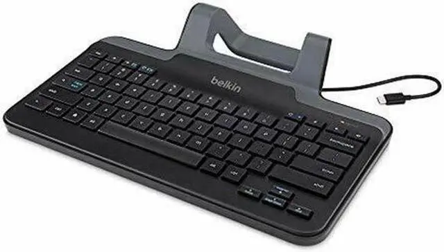 Alt view image 6 of 8 - Belkin Wired Tablet keyboard With Stand For Chrome OS (USB-C Connector)