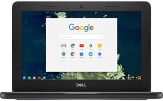 Alt view image 9 of 12 - Dell 3100 11.6" Chromebook HD N4020 4GB 16GB eMMC Chrome OS 0JWC5
