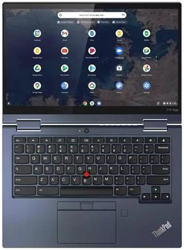 Alt view image 2 of 20 - Lenovo ThinkPad C13 Yoga Gen 1 20UX000MUS Chromebook AMD Ryzen 5 3000 Series 3500C (2.10 GHz) 8 GB Memory 128 GB PCIe SSD 13.3" FHD IPS Touchscreen 1920 x 1080 Chrome OS