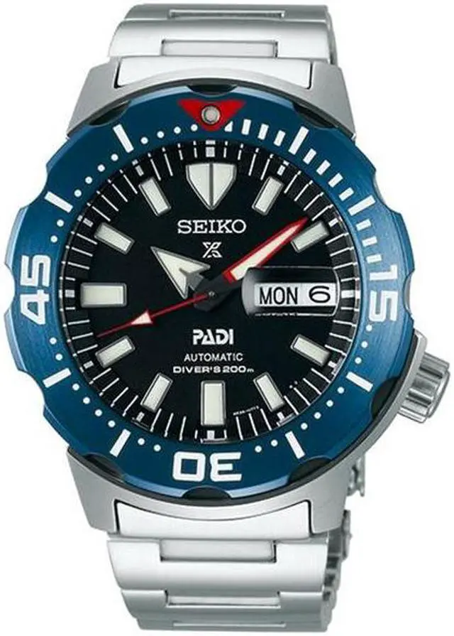 Alt view image 4 of 4 - Seiko SRPE27 Prospex PADI Monster in.;