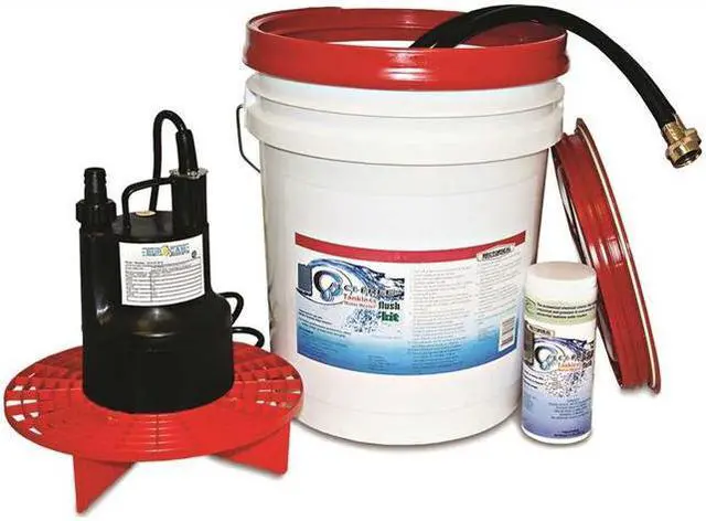 Alt view image 2 of 4 - RECTORSEAL 68711 Water Heater Flush Kit,12inLx14inHx12inW