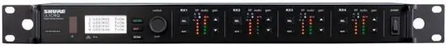 Alt view image 3 of 3 - Shure ULXD4Q Quad Digital Wireless Receiver, G50 Band 470-534MHz #ULXD4Q=-G50