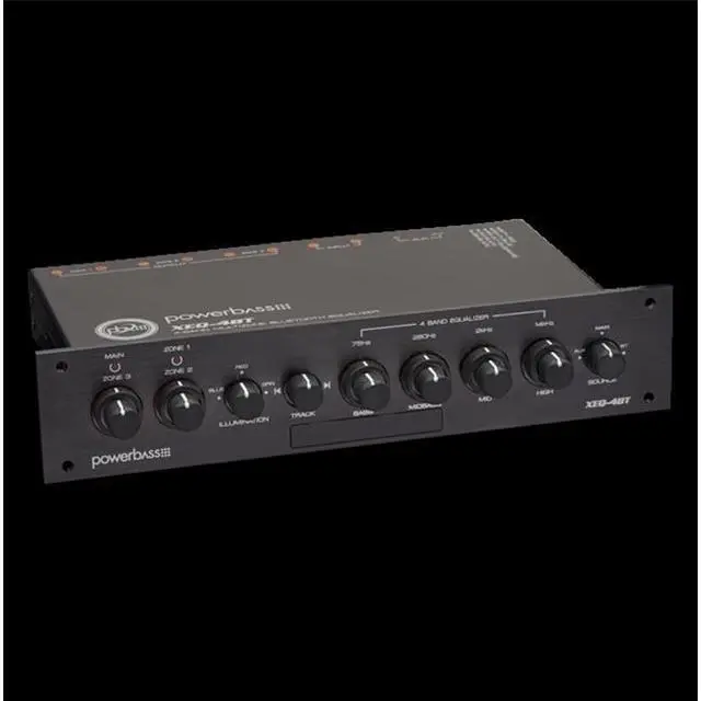 Alt view image 4 of 4 - PowerBass Xtreme Sound 4 Band, 3 Zone, Bluetooth Power Sports Equalizer