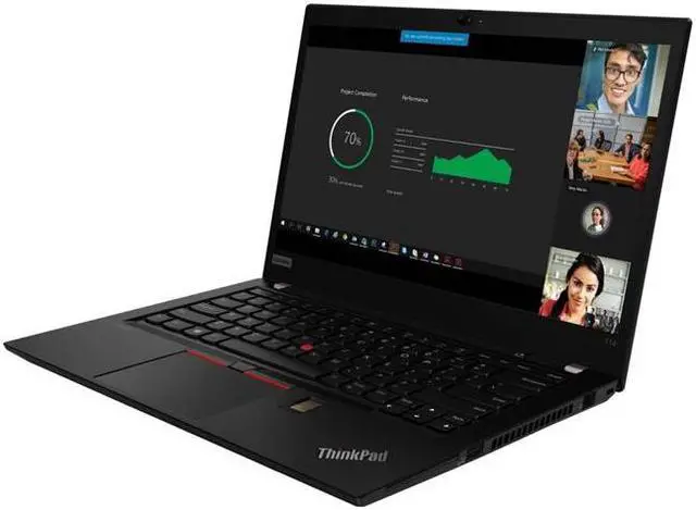 Alt view image 8 of 9 - Lenovo ThinkPad T14 Gen 2 20W00091US 14" Rugged Notebook - Full HD - 1920 x 1080 - Intel Core i5 (11th Gen) i5-1135G7 Quad-core (4 Core) 2.40 GHz - 16 GB RAM - 512 GB SSD - Black