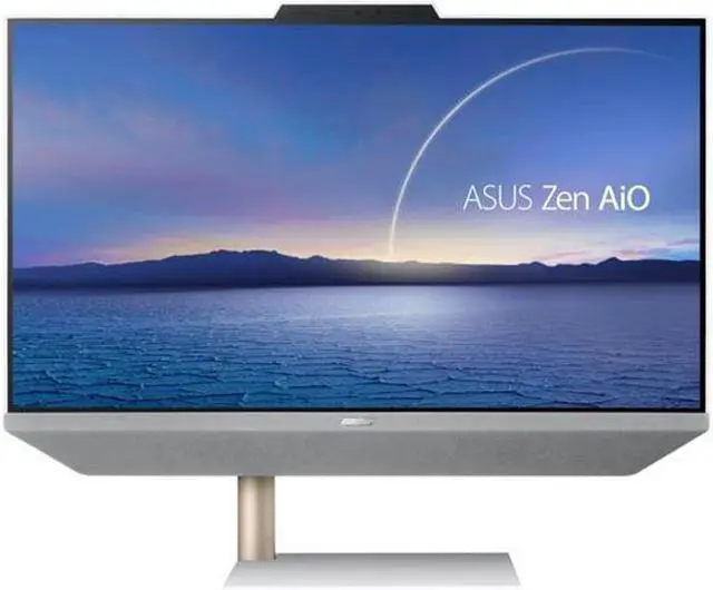Alt view image 8 of 20 - ASUS Zen AiO 24, 23.8" FHD Touchscreen Display, AMD Ryzen 5 5500U Processor, 8GB DDR4 RAM, 512GB SSD, Windows 10 Home, Kensington Lock, Wireless Keyboard and Mouse Included, M5401WUA-DS503T