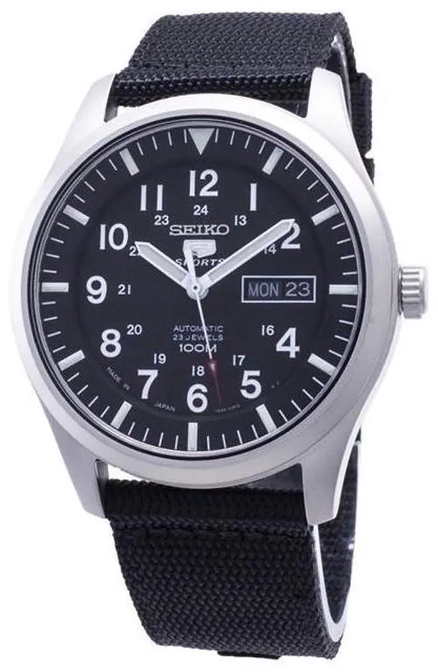 Alt view image 7 of 13 - Seiko 5 Sports Automatic Watch SNZG15J1 SNZG15J