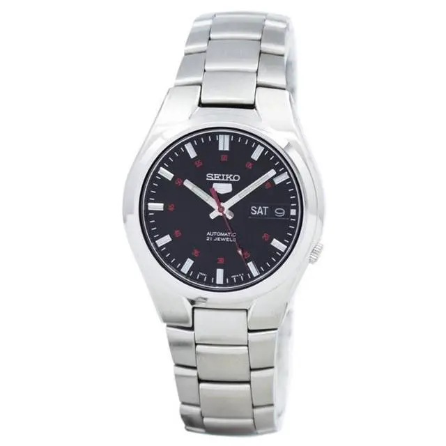 Alt view image 5 of 5 - Seiko 5 Mens Automatic Stainless Steel Watch