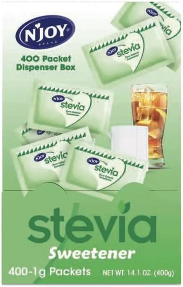 Alt view image 2 of 2 - Stevia Artificial Sweetener 0.4 oz. 400 Packets/Box 83221