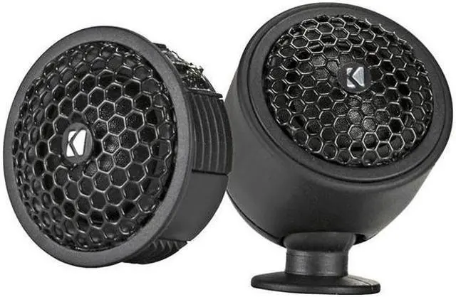 Alt view image 6 of 9 - Kicker 46KST2004 3/4" KS-Series Tweeters w/ Crossovers