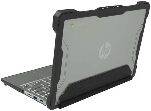 Alt view image 4 of 4 - MAXCases Extreme Shell-S Chromebook Case HPESSG8EEBCLR