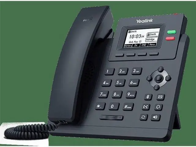 Alt view image 7 of 9 - Yealink SIP-T31G Entry Level Gigabit POE 2-Line HD Voice