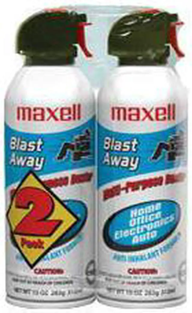 Main image of MAXELL 190026 CA-4 CANNED AIR 10OZ 2-PACK