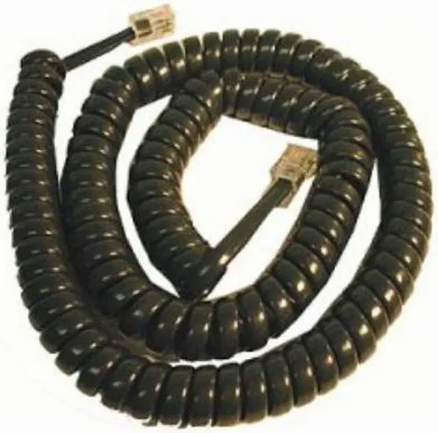 Main image of ICC GCHA444012-FMG / 12ft Charcoal Handset Cord