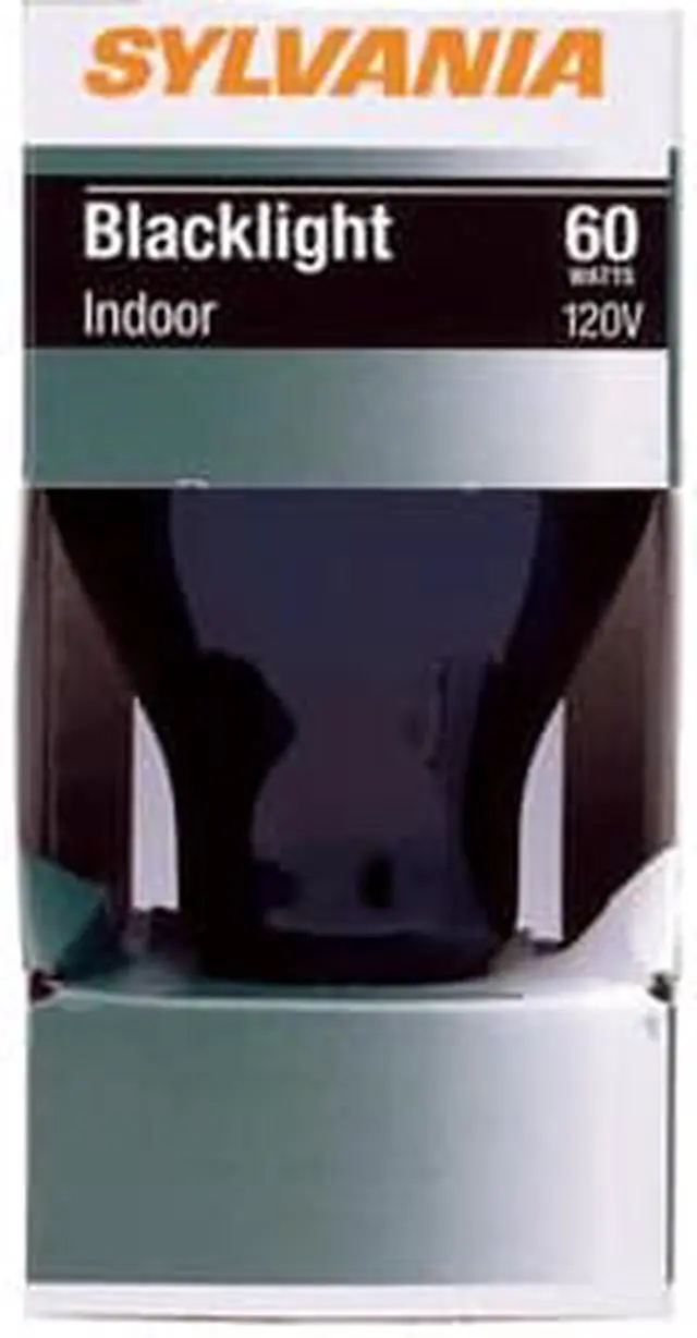 Alt view image 2 of 5 - Sylvania 11715 - 60A/BLACKLIGHT/RP 120V Incandescent Black Light