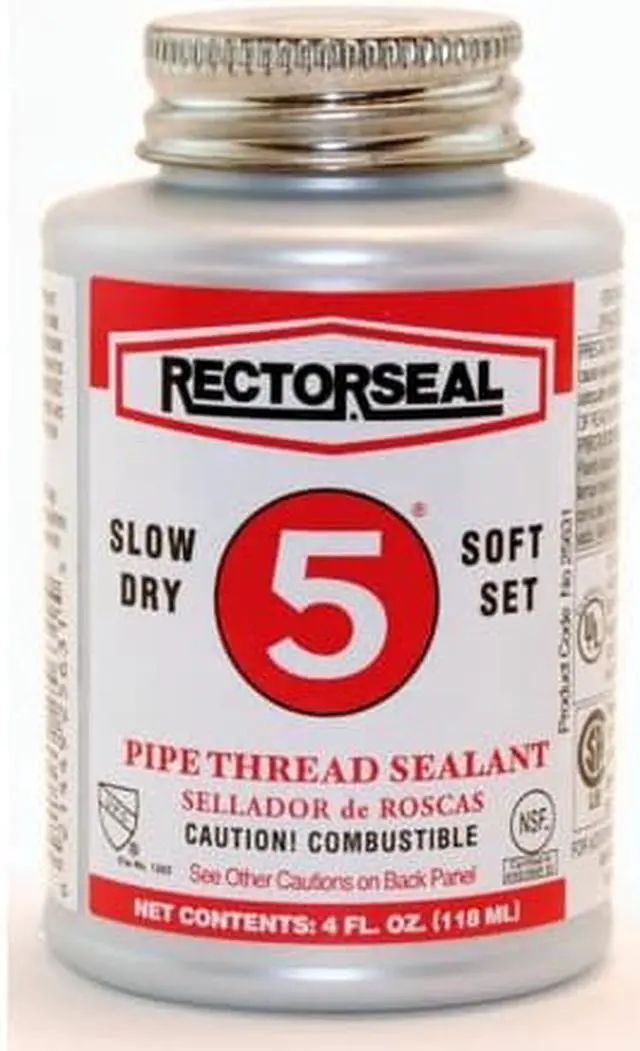 Main image of No. 5 Pipe Thread Sealants, 1/4 Pint Can, Yellow