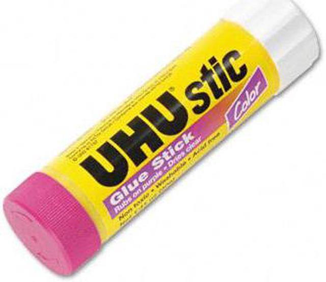 Saunders 99653 UHU Stic Permanent Purple Application Glue Stick 1.41oz.  Stick 