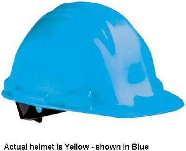 Main image of NORTH SAFETY PRODUCTS The Peak A79 Hard Hat HDPE Shell Yellow A79R020000