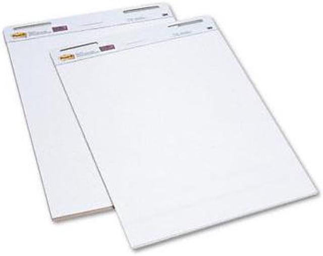 Post-it 559 Easel Pads Self-Stick Easel Pads, 25 x 30, White, 2 30-Sheet  Pads/Carton 