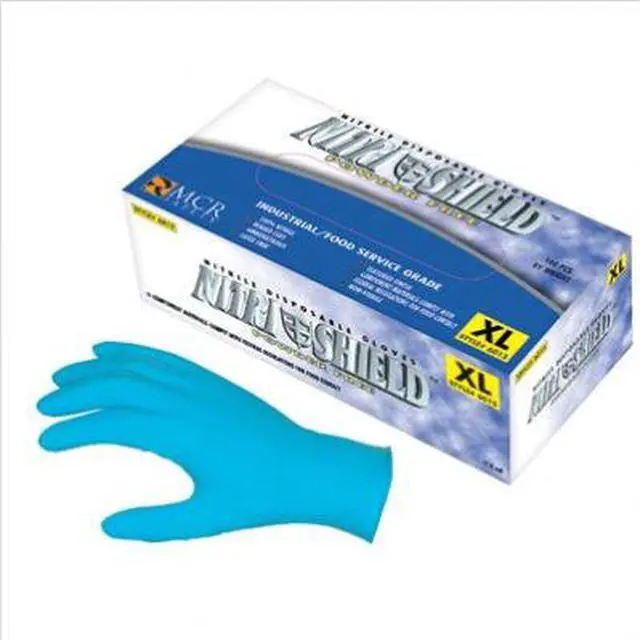 Main image of Memphis Glove 127-6015L Lrg 4 Mil Nitrishield Disposable Glove Pwdr Free
