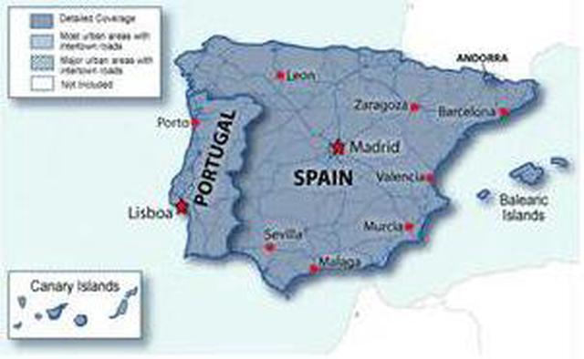 Main image of Garmin City Navigator NT Spain & Portugal - Micro SD