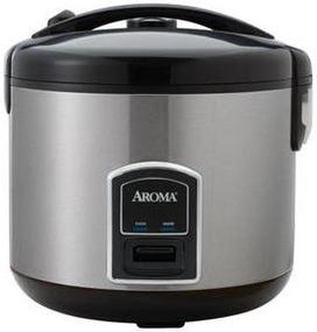 Aroma Housewares ARC-900SB 10-Cup Stainless Steel Cool Touch rice
