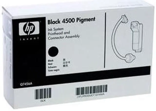 Main image of HP Q7456A TIJ2.50 HP 4500 Pigment Black Printhead & Connector Assembly