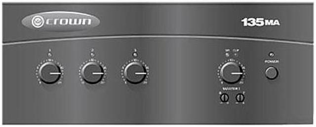 Main image of CROWN 135MA 35WATT 3INPUT 80HM 70/100V AMP