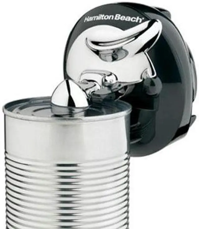 Alt view image 2 of 2 - Hamilton Beach Walk 'n Cut Electric Can Opener for Kitchen, Use On Any Size, Automatic and Hand-Free, Cordless & Rechargeable, Easy Clean Removable Blade, Black (76501G)