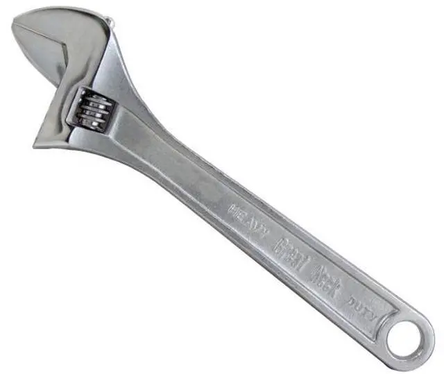 Alt view image 2 of 4 - Great Neck Saw 10in. Adjustable Wrench  AW10C