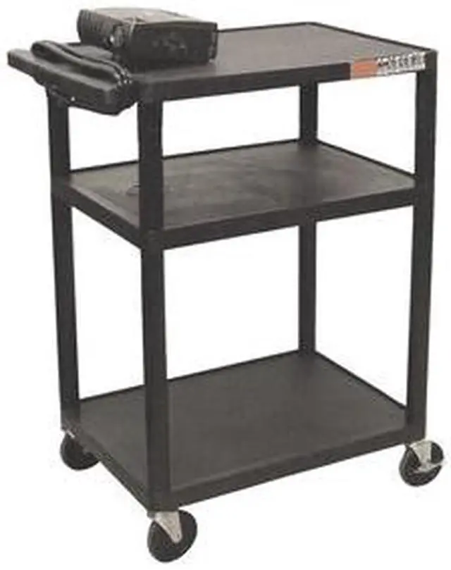 Main image of Luxor LP34E-B 34" Plastic Table with Electric