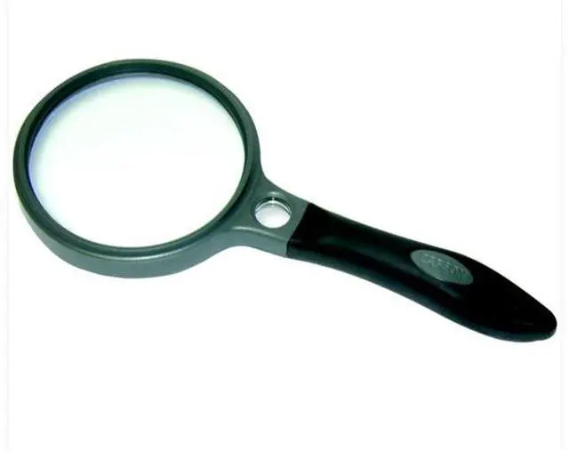 Alt view image 2 of 3 - Carson 2.5x Soft-Grip Magnifier with 10x Spot Lens, with Case SG-10