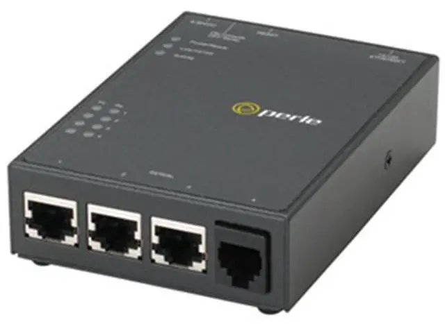 Alt view image 2 of 5 - Perle IOLAN SDS3 M 3-Port Secure RS232 Device Server V.92 Modem