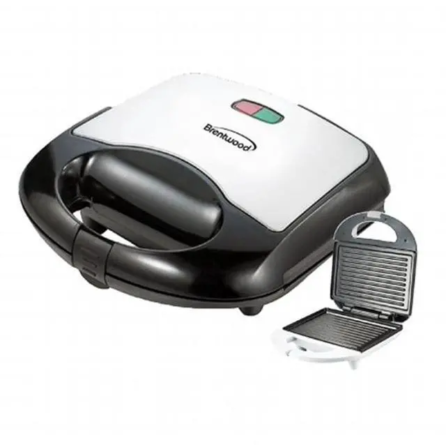 Alt view image 2 of 6 - Brentwood Panini Maker, Black and Stainl Small Appliances