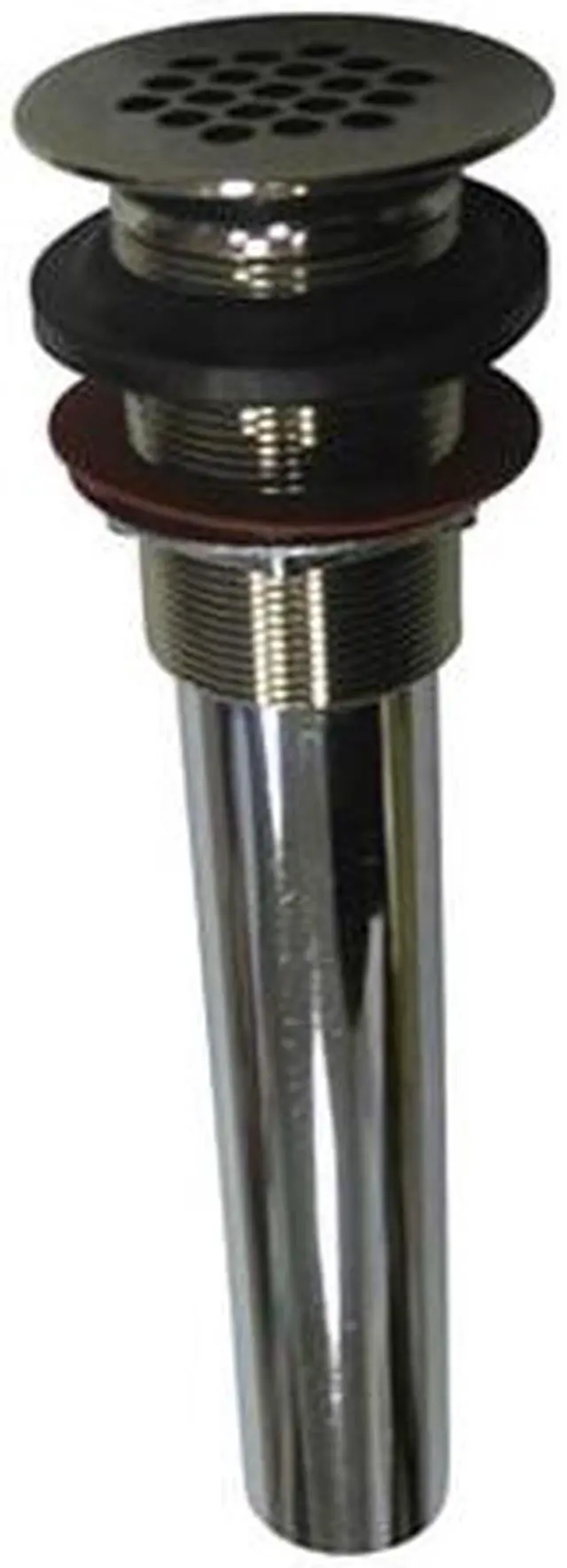 Main image of Kingston Brass KB4008 Kingston Solid Grid Drain For Vessel Sink - Satin Nickel