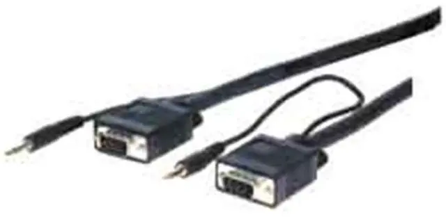 Main image of Comprehensive HR Pro Series VGA with Audio HD15 pin Plug to Jack Cables 100ft