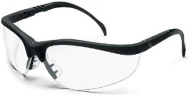 Main image of MCR Safety Safety Glasses Anti-Fog Black Matte Frame CRWKD110AF