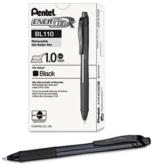 Main image of Pentel Pen,Energel X, Bold,Bk BL110A
