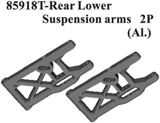 Main image of Redcat Racing 85918 2 Pieces Aluminum Rear Lower Suspension Arms