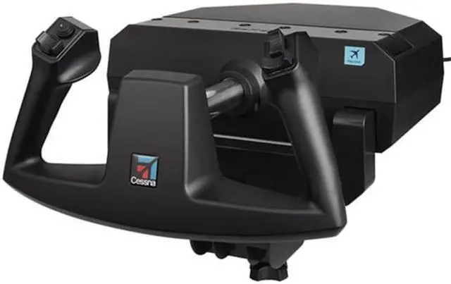 Alt view image 2 of 2 - Saitek CES432100002/02/1 PRO Flight Cessna Yoke System for PC