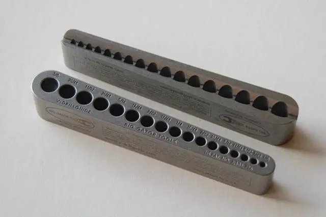 Alt view image 2 of 15 - Big Gator Tools V-DrillGuide Standard Size Portable Drilling Guide